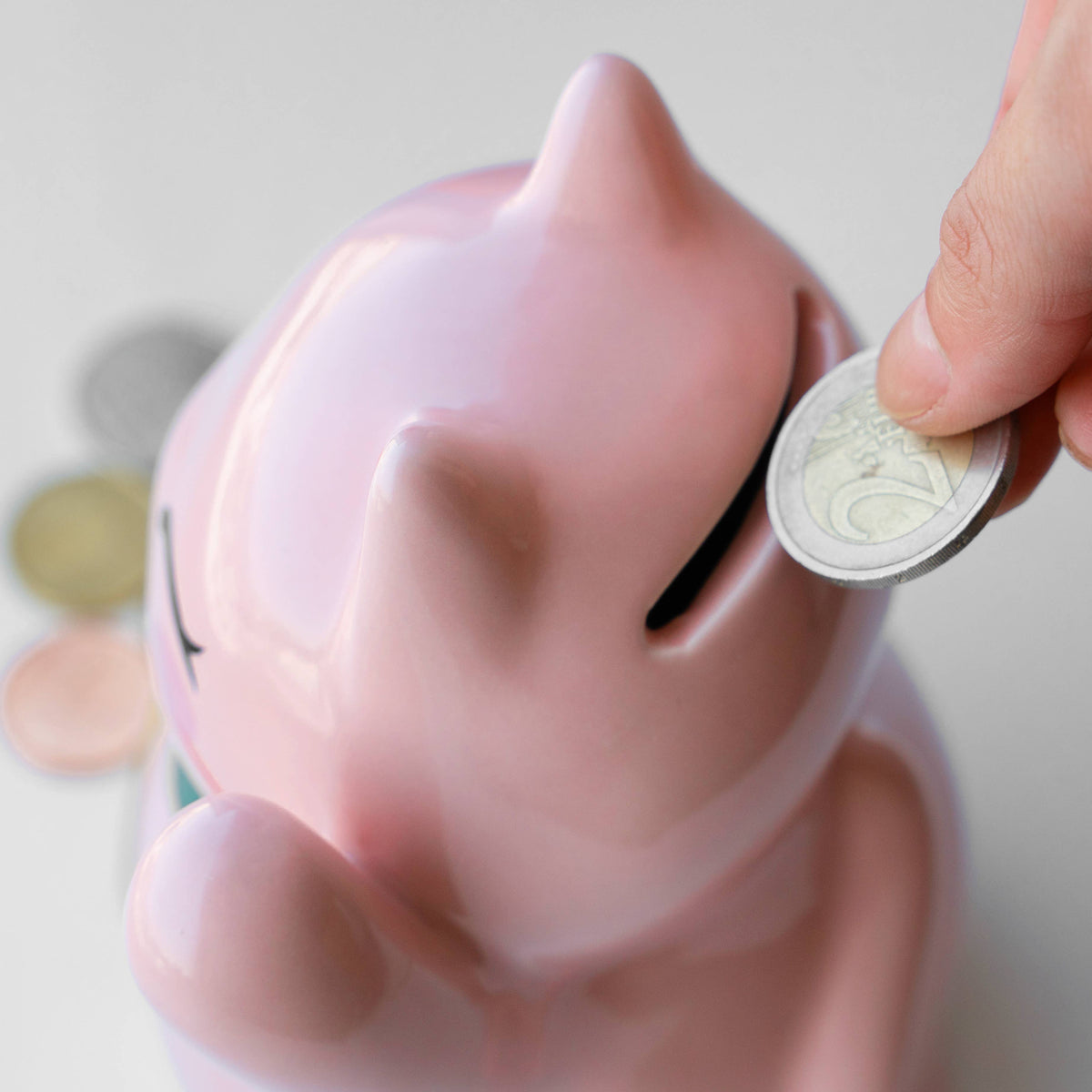 Helio Ferretti Pink Money Box Lucky Cat