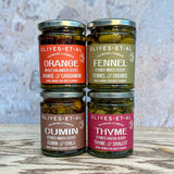 Thyme, Shallot & Lemon Pitted Green Olives - Hamper Size