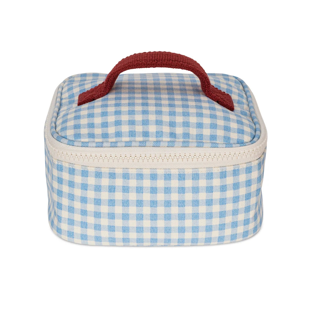 Fluf Mini Zip Cube - Gingham Sky (UK Exclusive)