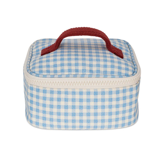 Fluf Mini Zip Cube - Gingham Sky (UK Exclusive)