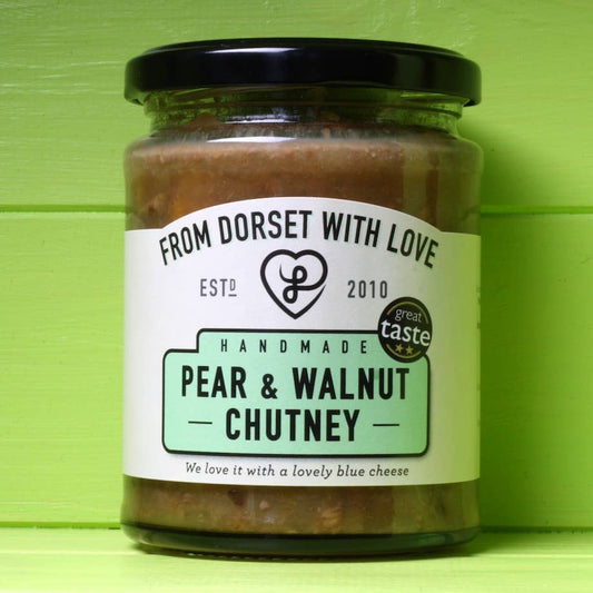 Pear & Walnut Chutney - From Dorset With Love