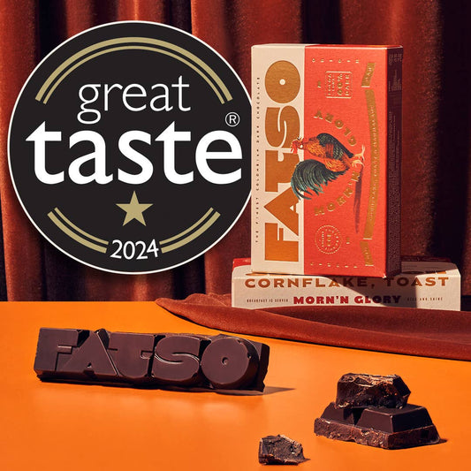 Fatso Morn’n Glory Chocolate Bar 150g