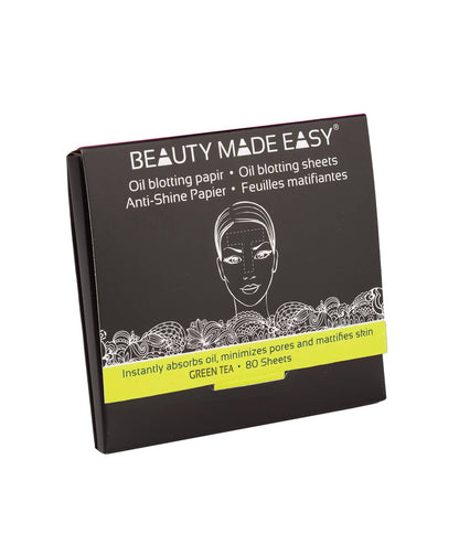 Oil Blotting Sheets with Green Tea