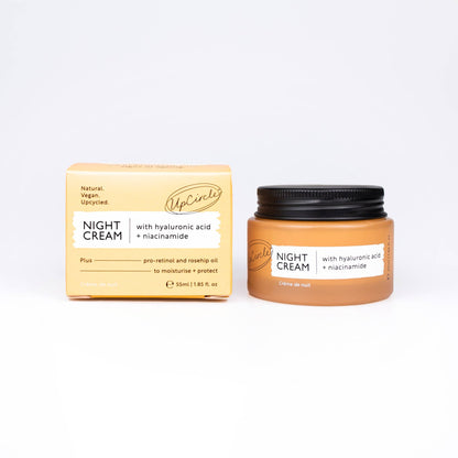 UpCircle Night Cream with Hyaluronic Acid + Niacinamide
