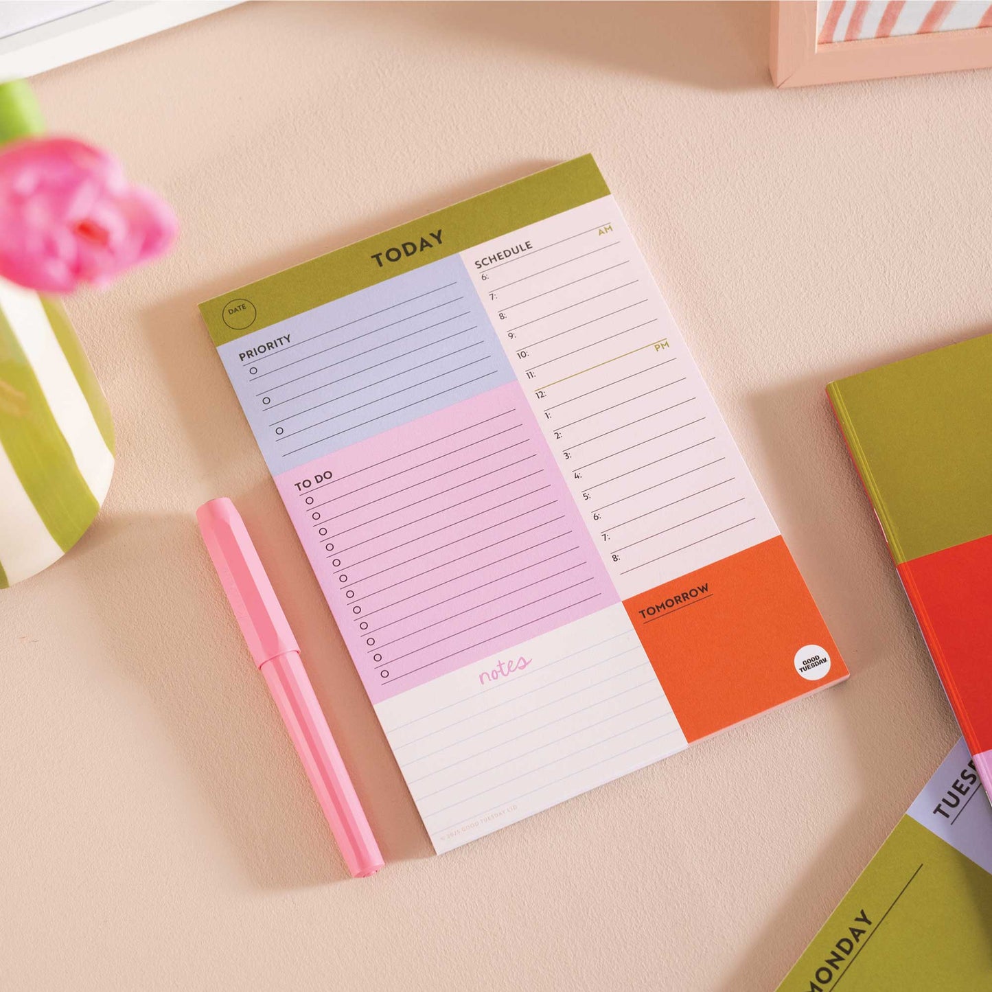 Daily Life Hack Planner Pad - Block My Life