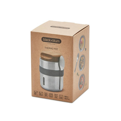 Black + Blum Thermo Pot - Leakproof Stainless Steel Insulated Food Flask