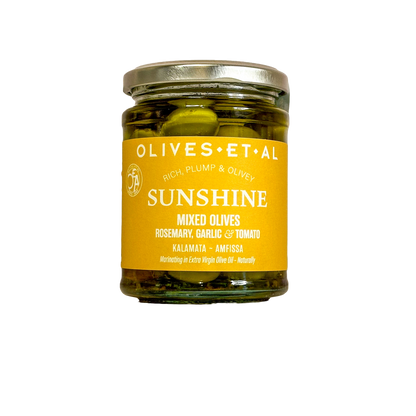 Sunshine Rosemary & Garlic Whole Olives