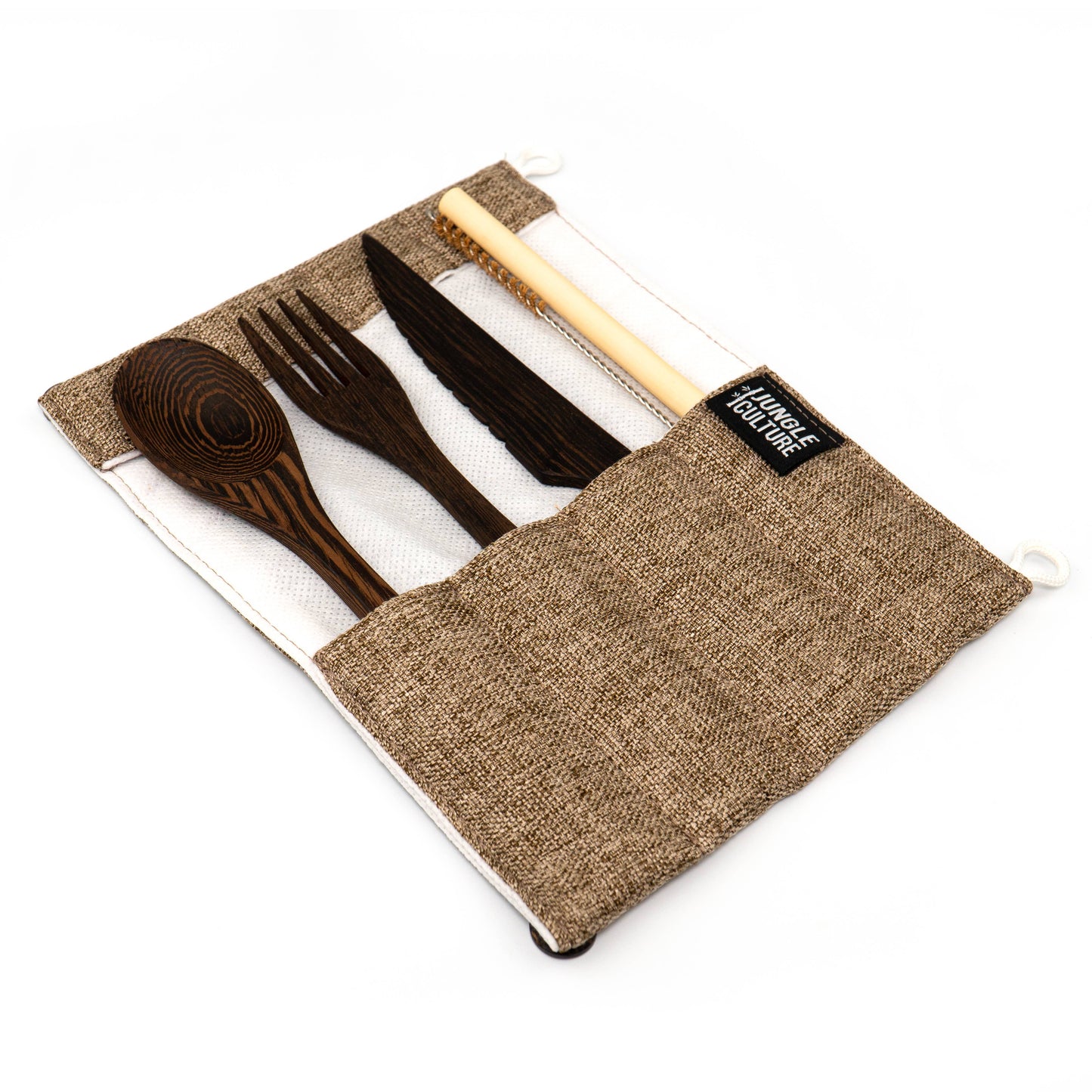 Upcycled Sustainable Wooden Cutlery Set