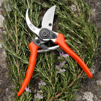 Razorsharp Heavy Duty Red Bypass Secateurs