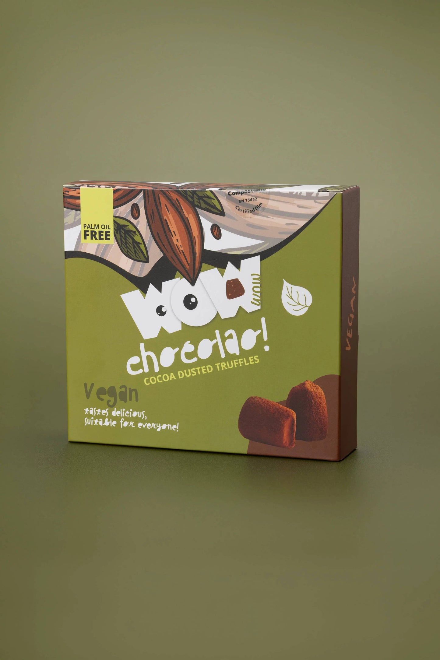 Wow Chocolao! Vegan Cocoa Dusted Luxury French Chocolate Truffles