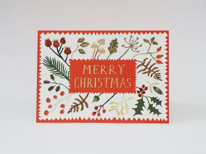 Winter Wonderland Foliage Card
