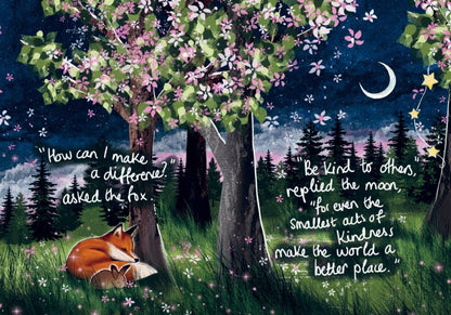 Fox Under the Moon: Seasons of Comfort and Hope