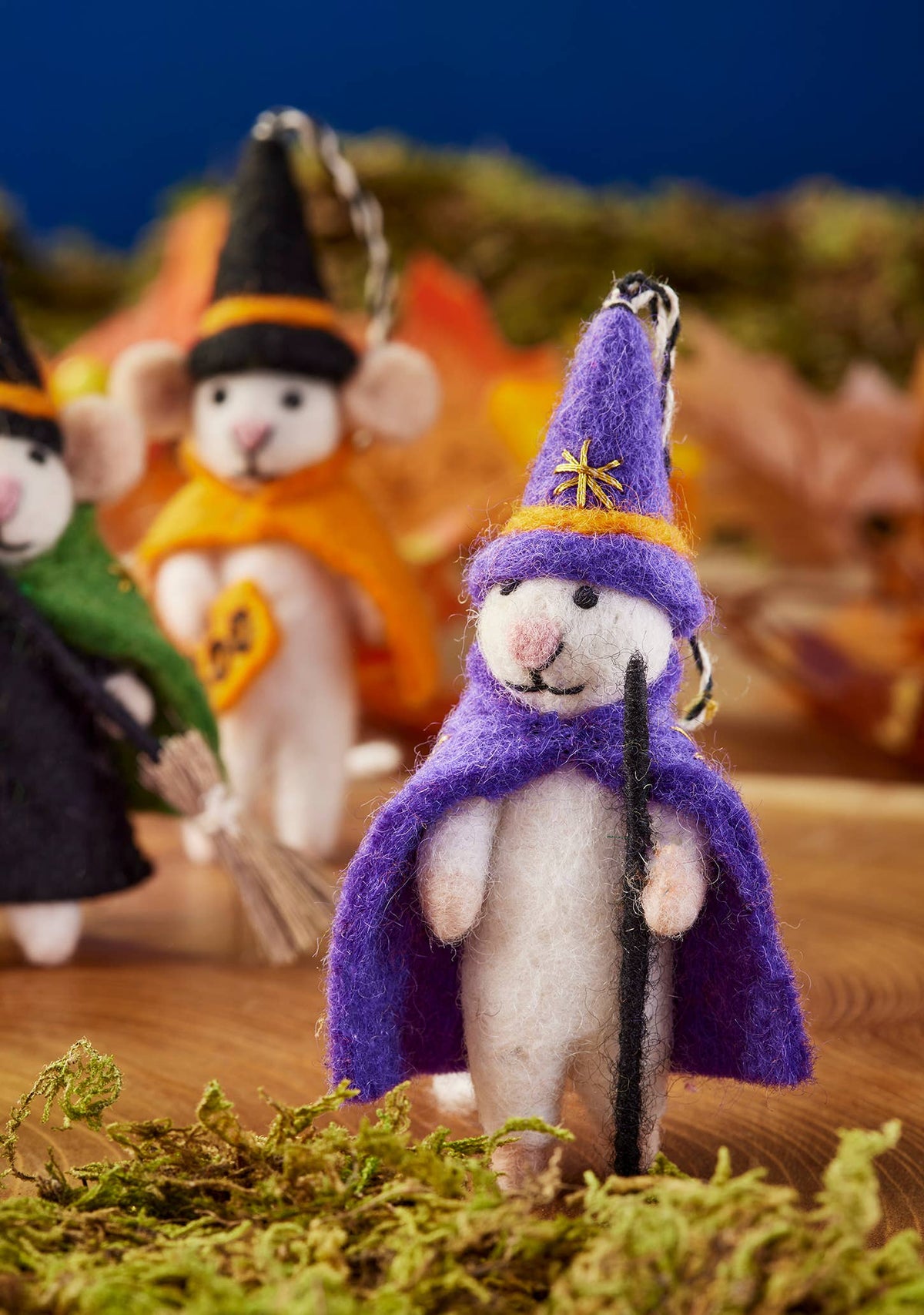 Felt Halloween Mouse Decoration