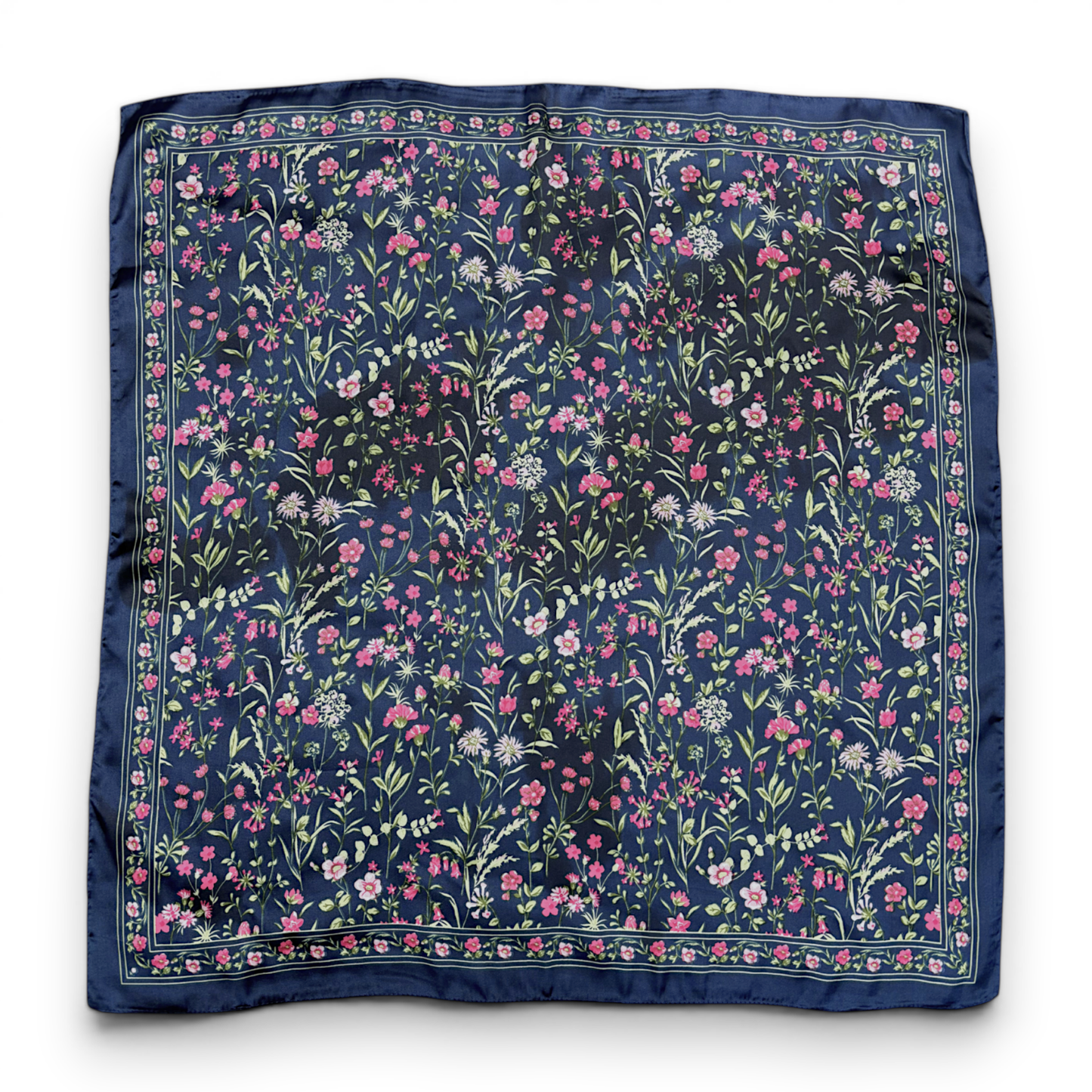 Floralia Silk Touch Neckerchief Bandana Scarf