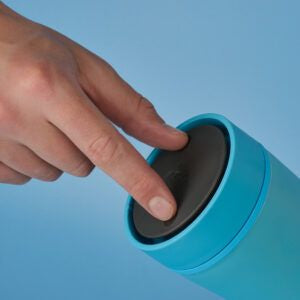 Circular&Co. Sky Blue Reusable Coffee Cup – Made From Bubblegum 12oz