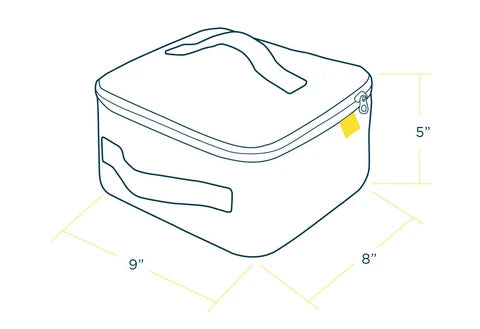Fluf Square Lunch Cube - Lavender