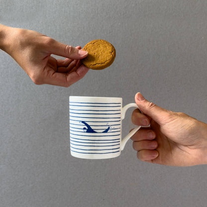 Swimmers Fine China Mug