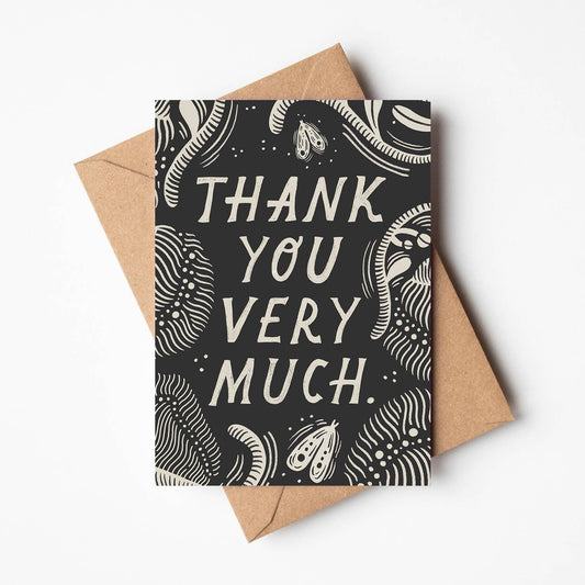 'Thank You Very Much' Greeting Card