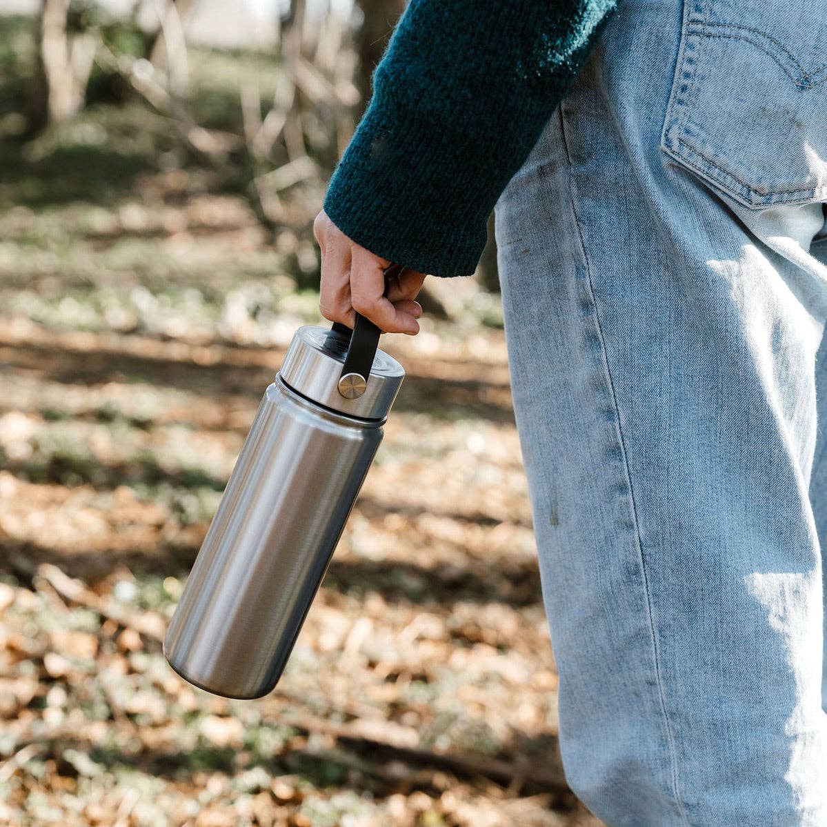 Elephant Box Insulated Water Bottle with Carry Handle 750ml