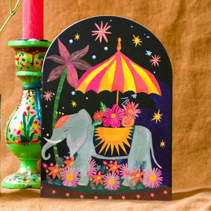 Elephant Parade Bell Jar Card