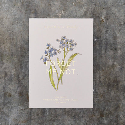'Forget Me Not' Garden Lover's Gift Seed Packet