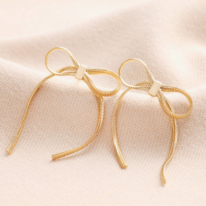 Bow Stud Earrings