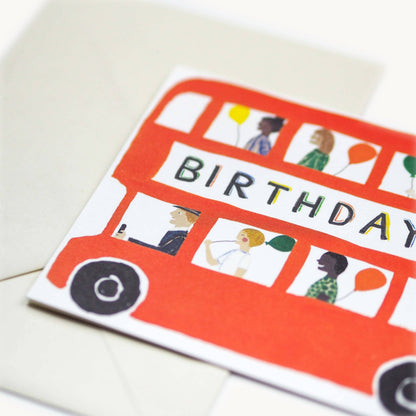 The ‘Birthday Bus’ Birthday Card