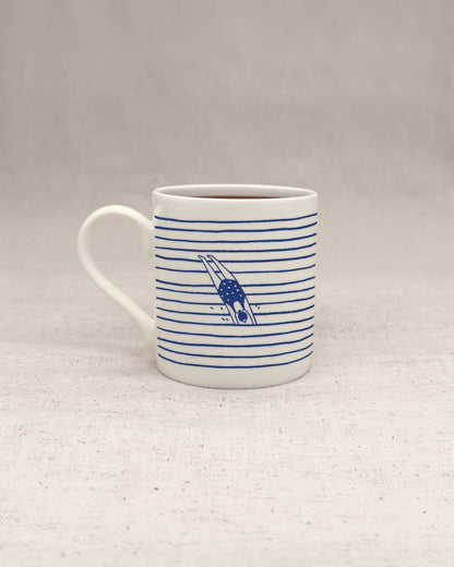 Swimmers Fine China Mug