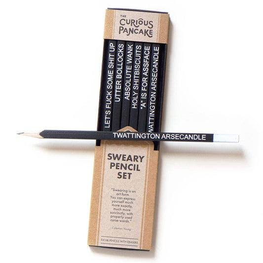 Sweary Graphite Pencil Set