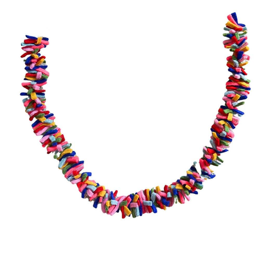 Fairtrade Hand Felted Confetti Garland