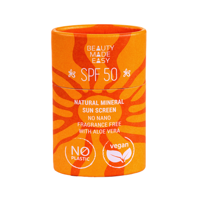 Natural Sun Care Pack - Limited Beach Edition Sunscreen SPF50 + Lip Balm SPF20
