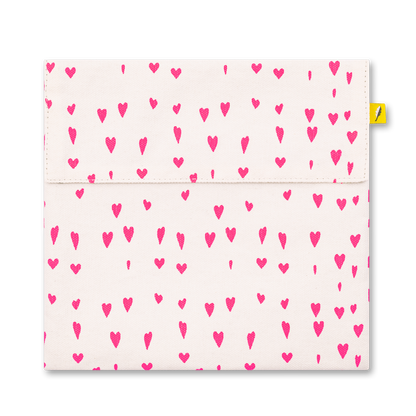 Flip Snack Bag - Tiny Hearts
