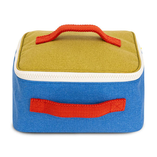 Fluf Square Lunch Bag Cobalt Cactus