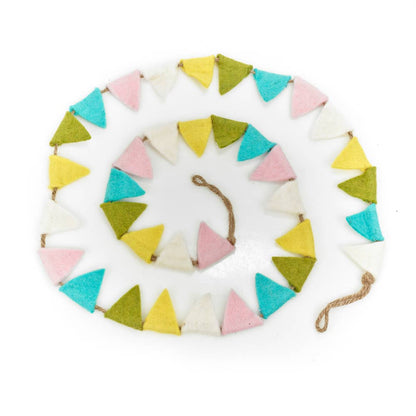 Handmade Felt Mini Easter Bunting Garland