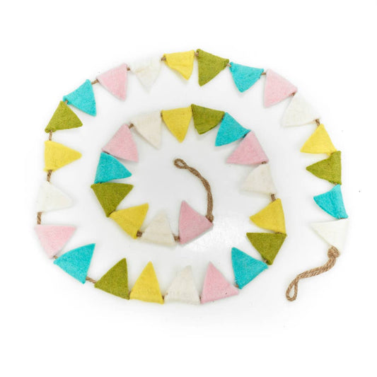 Handmade Felt Mini Easter Bunting Garland