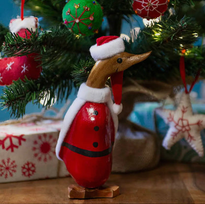 Christmas Santa Duckling