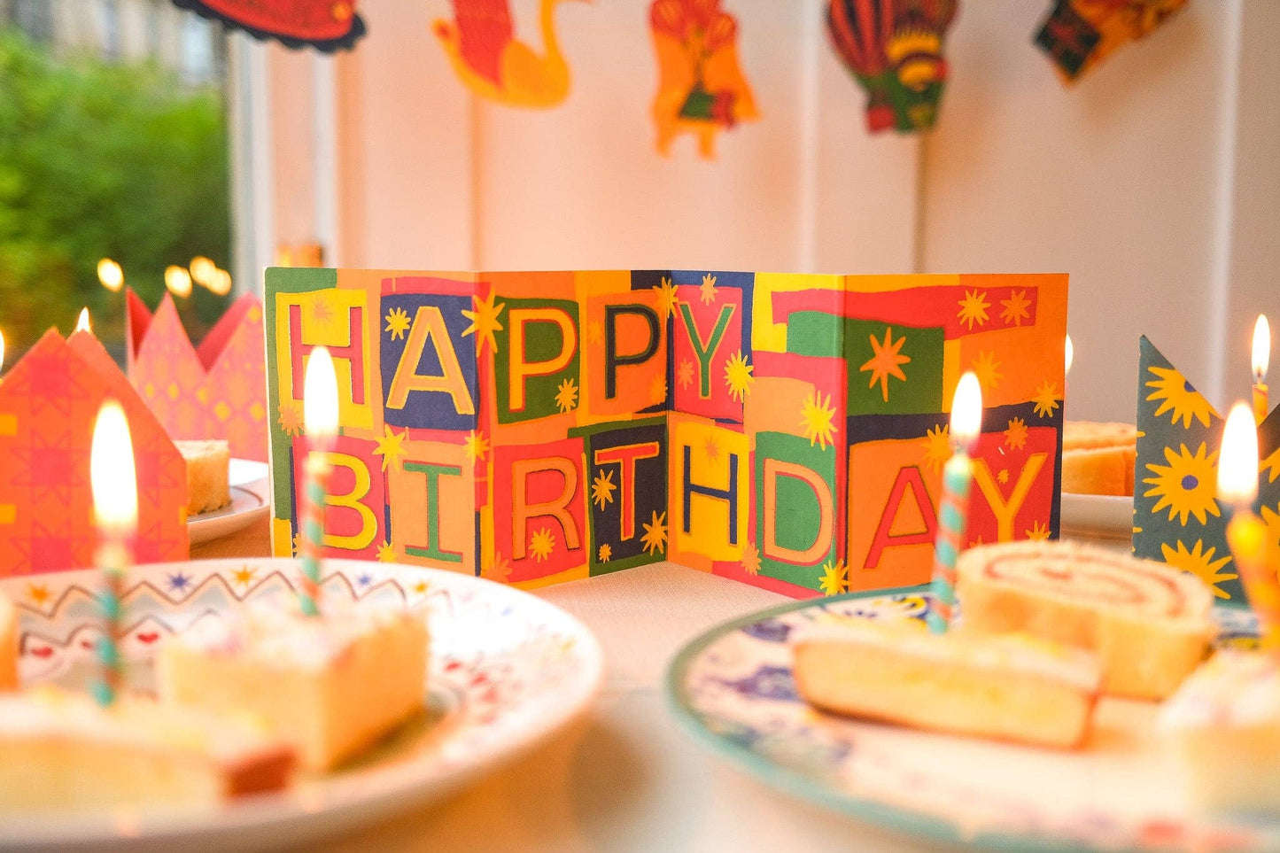 ‘HAPPY BIRTHDAY’ Concertina Card