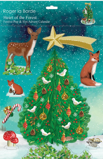 In The Forest Slot Together 3D Advent Calendar