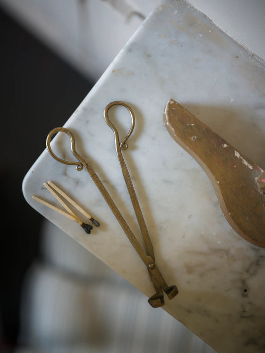 Antique Brass Wick Snips