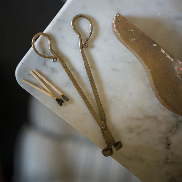Antique Brass Wick Snips