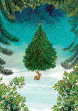 Forest Advent Card