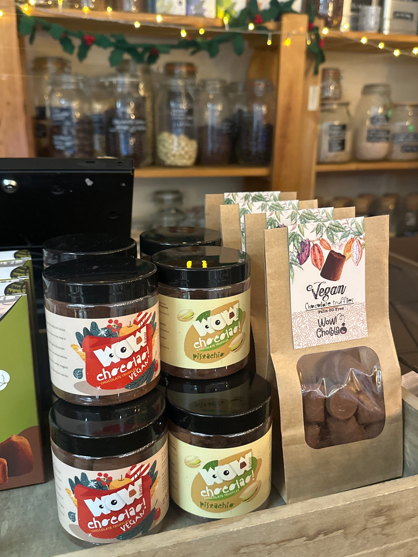 Luxury Cacao Dusted Vegan Chocolate Truffles 130g Gift Jar