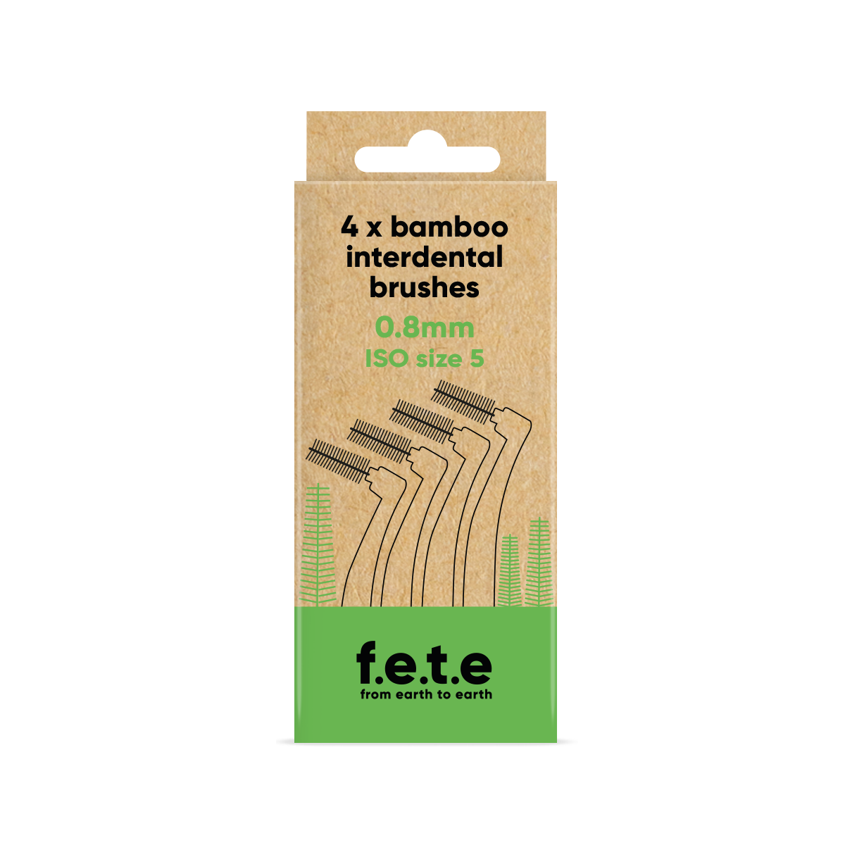 F.e.t.e Bamboo Interdental Brushes