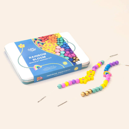 Cotton Twist Rainbow Bloom Bracelet Making Kit