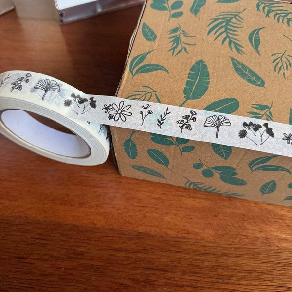 Flowers Paper Tape - Thin