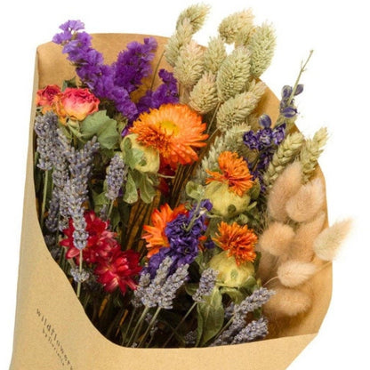 Dried Flower Bouquet - Orange