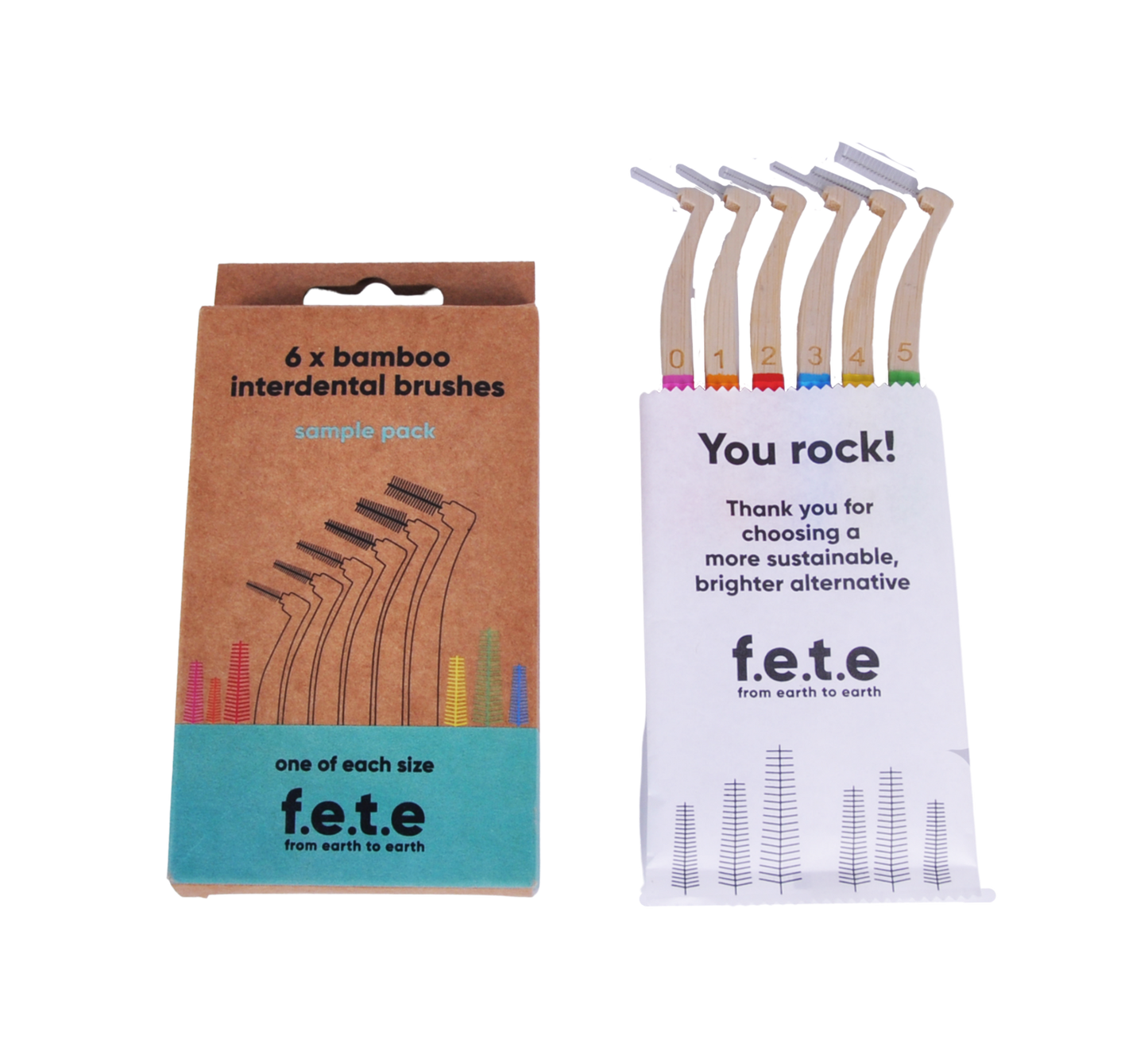 F.e.t.e Bamboo Interdental Brushes