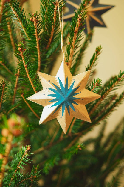 Golden Star Board Decoration