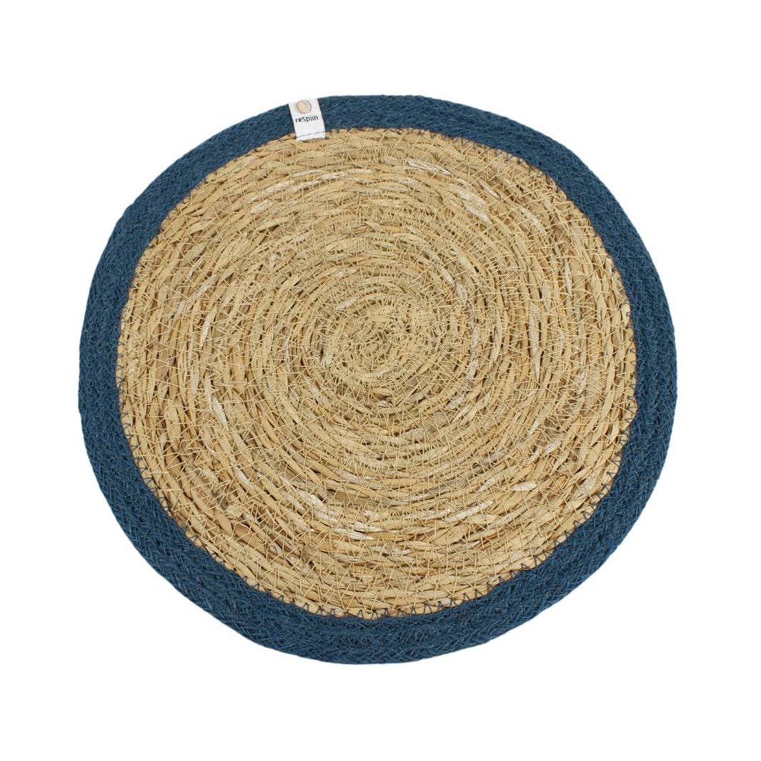 ReSpiin Set of 6 Seagrass & Jute Tablemats