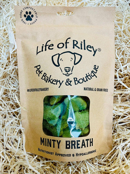 Life of Riley Bedtime Minty Breath Bones Dog Treats